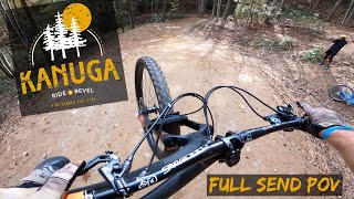 North Carolinas Best Bike Park  Kanuga Bike Park [upl. by Giacobo]