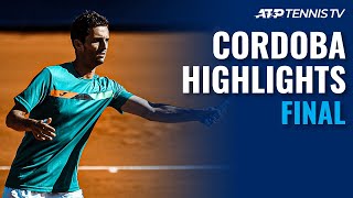 Juan Manuel Cerundolo vs Albert RamosVinolas  Cordoba 2021 Final Highlights [upl. by Stanislaus]