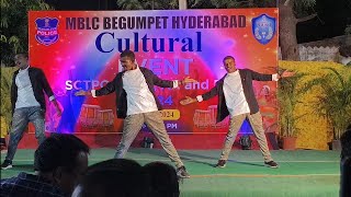 Cultural Performance MBLC Begumpet Dancingvibes Culturalfest entertainmentmode Policetraining [upl. by Otrebogad]