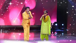 Menuka Paudel amp Udit Narayan Duet Performance  Menuka Paudel Indian Idol  Udit Narayan Indian Idol [upl. by Enayd921]