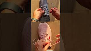 How to tie shoelaces howto easy 👟 [upl. by Vaish]