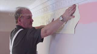 How to Apply Lincrusta Friezes [upl. by Anav]