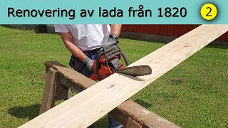 Renovering av lada från 1820 Del 2 [upl. by Aryaz]