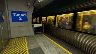 transperth B series arriving at perth underground [upl. by Bernardo]