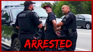 Frauditor ARRESTED for VIOLATING RESTRAINING ORDER [upl. by Ranchod207]