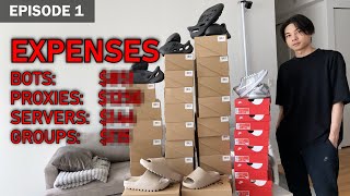 How Much my Sneaker Botting Setup Costs  Sneakers to Riches S2 Episode 1 [upl. by Rosmarin526]