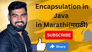 Encapsulation in java  oops concept  how to achieve encapsulation in java [upl. by Llennehc]