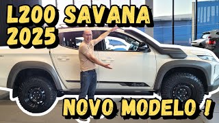 L200 Triton Sport Savana 2025  Agora com novo visual [upl. by Gnas]