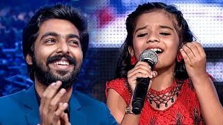 Music Director GV Prakash is amazed by Sreya Jayadeeps soulful singing at South Movie Awards [upl. by Pejsach670]