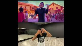 Yai Ariza dancing in ENCANTO disney movie BTS amp movie scene final cut [upl. by Hepsiba]