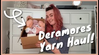 HUGE Deramores Yarn Haul [upl. by Hoes]