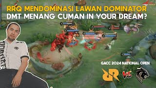 PERTANDINGAN HIDUP MATI SANG RAJA APAKAH AKAN MENANG MUDAH  RRQ VS DOMINATOR Game 1 [upl. by Oloapnaig]