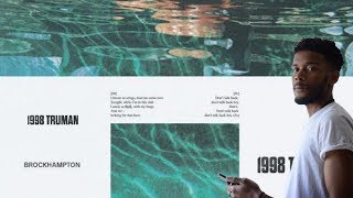 BROCKHAMPTON  1998 TRUMAN REACTIONREVIEW [upl. by Atelra]