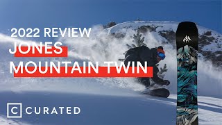 2022 Jones Mountain Twin Snowboard Review  Curated [upl. by Hercules]