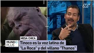 Tinoco La voz oficial de “La Roca y Thanos” en español [upl. by Nerha]