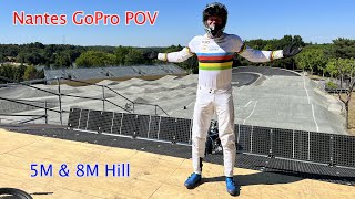 Course Preview of the 2022 UCI BMX Worlds Track in Nantes France [upl. by Adehsor22]