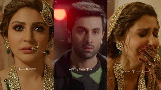 Mere Pass Tum Ho StatusRahat Fateh Ali KhanRanbir KapoorAnushka SharmaFull Screen Status [upl. by Alyhs]