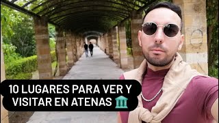 10 Lugares que debes visitar en la ciudad de Atenas 🏛️ [upl. by Egroj213]