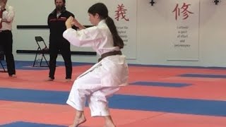 Saifa vs Seiunchin in GKR karate tournament [upl. by Ecal]