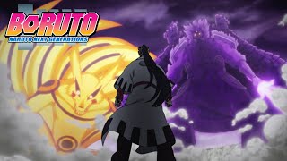 Kurama and Susanoo vs Jigen  Boruto Naruto Next Generations [upl. by Atsyrt]