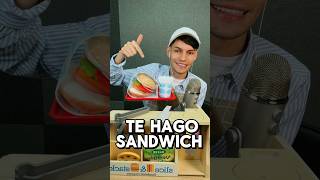 TE VENDO SANDWICH asmr shorts asmrvideo comedia [upl. by Trilby]