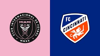 HIGHLIGHTS Inter Miami CF vs FC Cincinnati  October 7 2023 [upl. by Auhsohey]