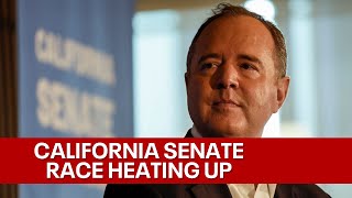 California Senate race Adam Schiff Katie Porter release ads [upl. by Rye794]