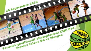 Tournoi qualificatif U14 CSJC contre Morges 30 avril 2023 Full Highlights [upl. by Sascha]