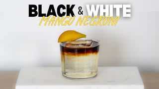 Black amp White Mango Negroni A New Favourite Coffee Cocktail [upl. by Enywad665]