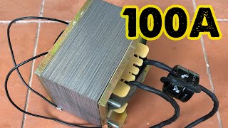 Make 100A transformer [upl. by Nylirrej467]