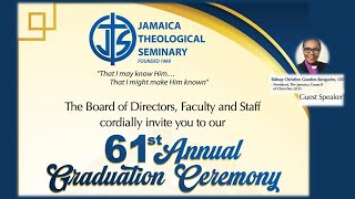 JTS 61st Annual Graduation Ceremony [upl. by Eseilenna116]