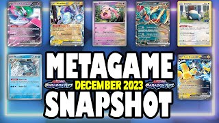 December 2023 Pokémon TCG Meta amp Deck List Guide [upl. by Ozan]