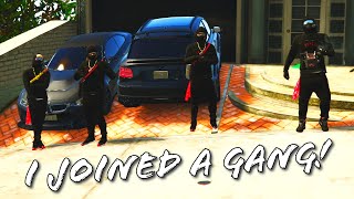 I Joined a GANG in CMG FiveM GTA RP [upl. by Janiuszck]