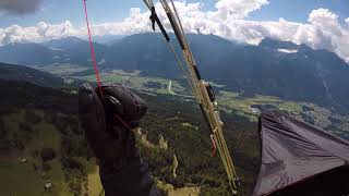 170814 Skywalk XAlps 3 Start und Wolkenslalom Greifenburg [upl. by Telfore42]