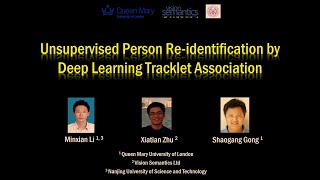 Unsupervised Person Reidentification by Deep Learning Tracklet Association [upl. by Davies]