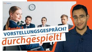 Fragen im Vorstellungsgespräch  Teil 5  Stressfragen  Tipps amp Beispielantworten bewerbung [upl. by Ennywg]