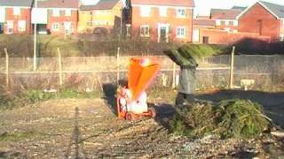 Timberwolf TW1375 gravity feed woodchipper [upl. by Enitsej]