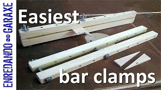 The simplest bar clamps you can make [upl. by Freeman905]