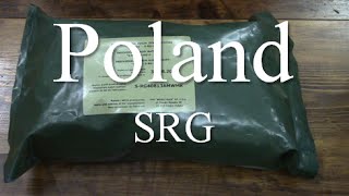 MRE Review Polish SRG 24 Hour Ration [upl. by Einafit]