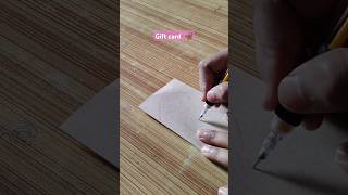 Creative DIY Gift Card Idea diy easy butterflycard treanding  riyaarts5527 [upl. by Shayn]