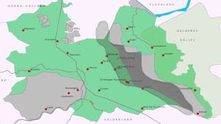 Topografie Provincie Utrecht [upl. by Godric45]