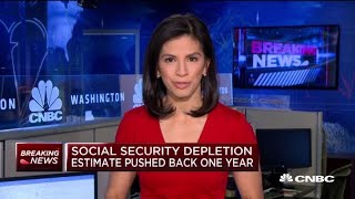 Social Security projected to be depleted in 2035 Report [upl. by Ehgit843]