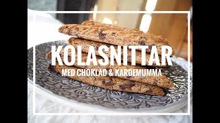 KOLASNITTAR MED CHOKLAD OCH KARDEMUMMA [upl. by Rayshell618]