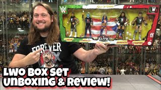 LWO WWE Mattel Creations Boxset Unboxing amp Review [upl. by Cornie]