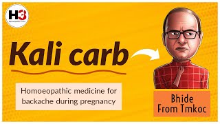 Kali Carb  Kali carb 200 homeopathic medicine  Kali carb homeopathy  Explained easily with Bhide [upl. by Pettifer]