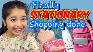 Aayat Arif  Finally Stationary Shopping Done  vlog [upl. by Artemla]