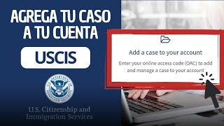 CÓMO AGREGAR un CASO a mi cuenta de USCIS 🇺🇸 Beneficiarios del Parole [upl. by Ylesara]