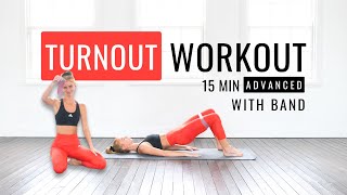 TURNOUT WORKOUT ADVANCED  Train Like a Ballerina [upl. by Miharba]