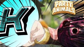 CEST LHEURE DE LA BAGARRE Party Animals ft Radium Nekor Val Eos et Caulifla [upl. by Adnamma726]