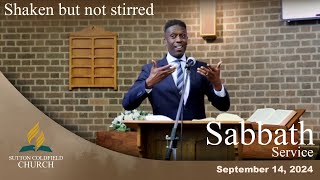 SDA Church  Sutton Coldfield  Birmingham UK  September 14 2024  Sabbath Service [upl. by Efthim516]